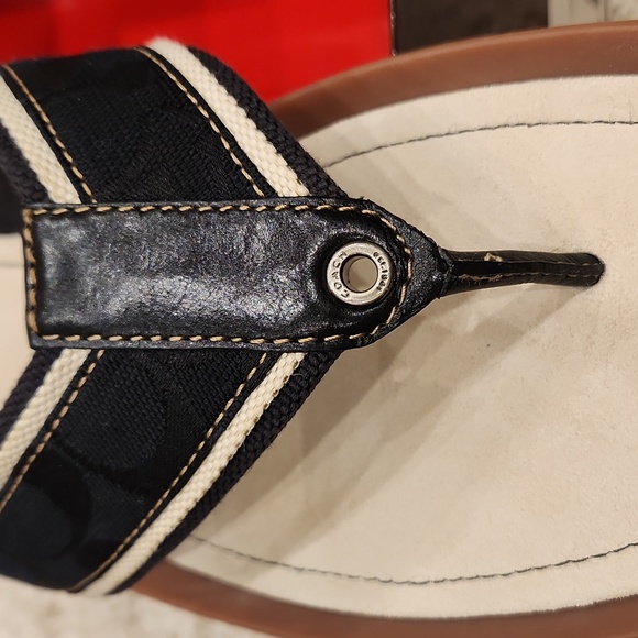 Men's COACH Morrison Signature Flip Flops size 11 - Picture 13 of 13